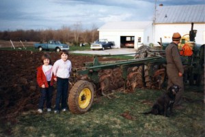 Garden plow day