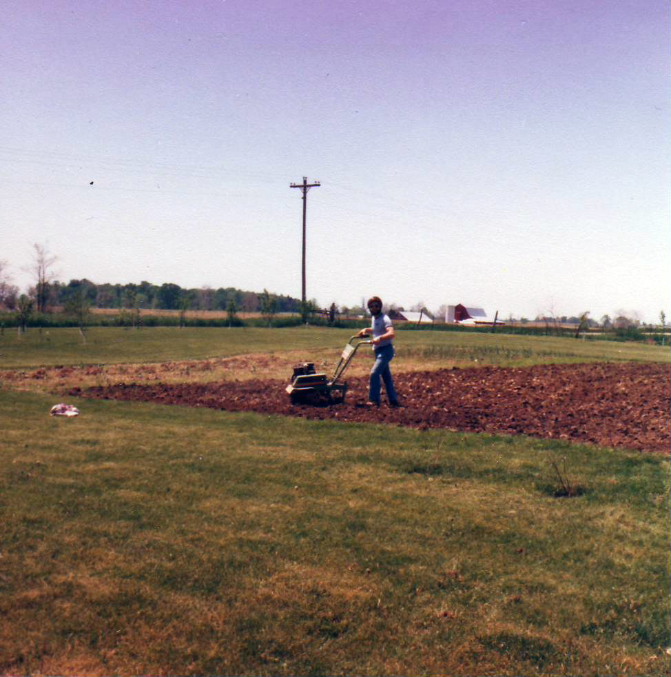 Finish tilling garden