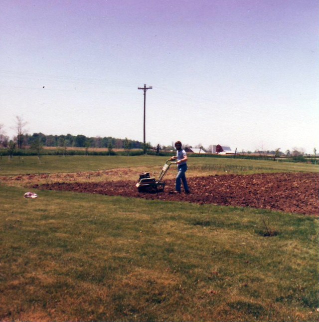 Finish tilling garden